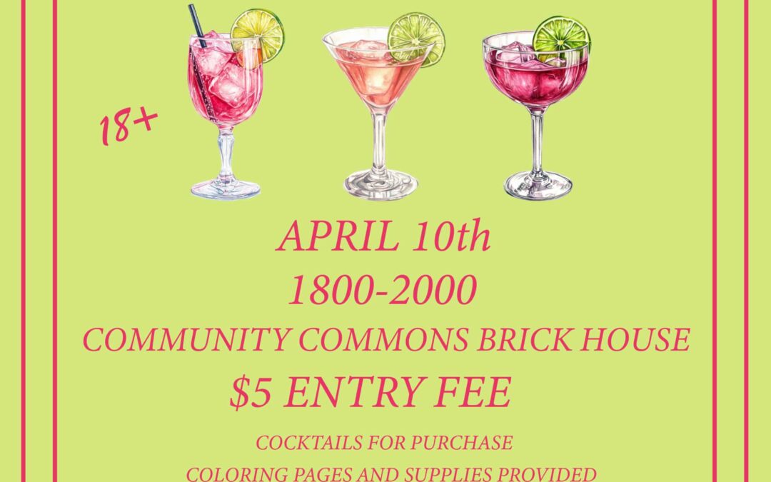 Cocktails and Coloring