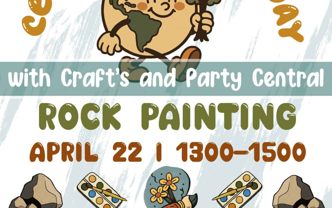 Free Earth Day Rock Painting