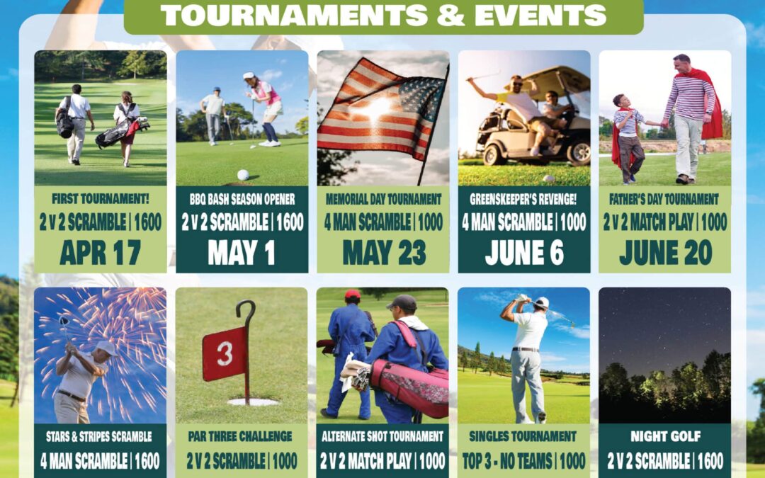 Golf Tournament: 2 v 2 Scramble