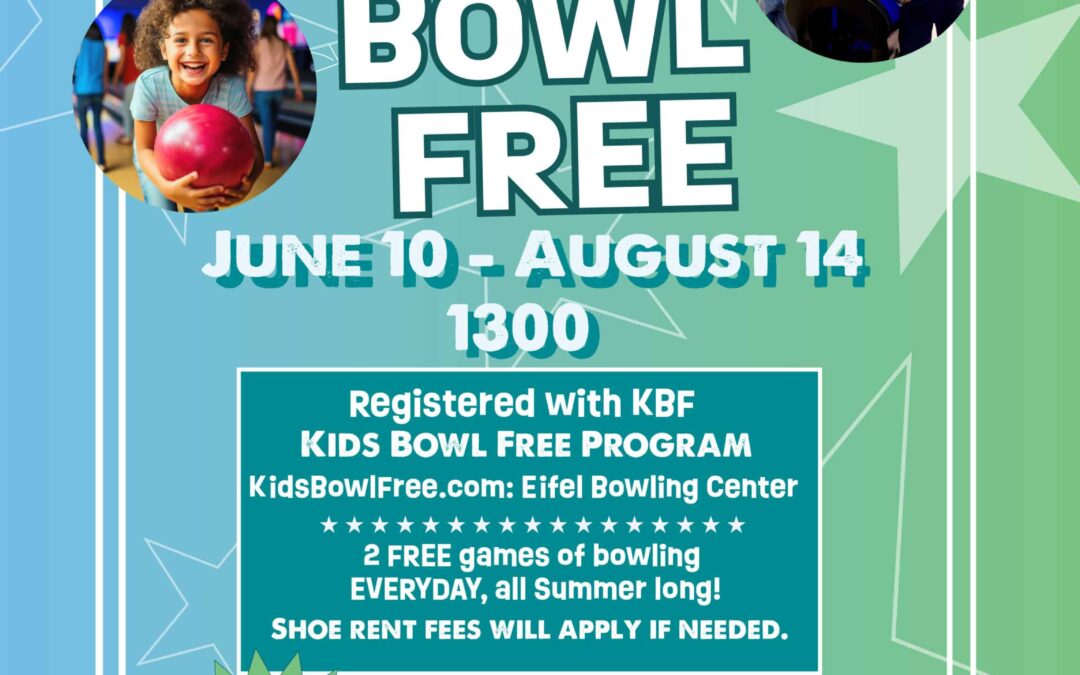 Kids Bowl Free Starts Today!