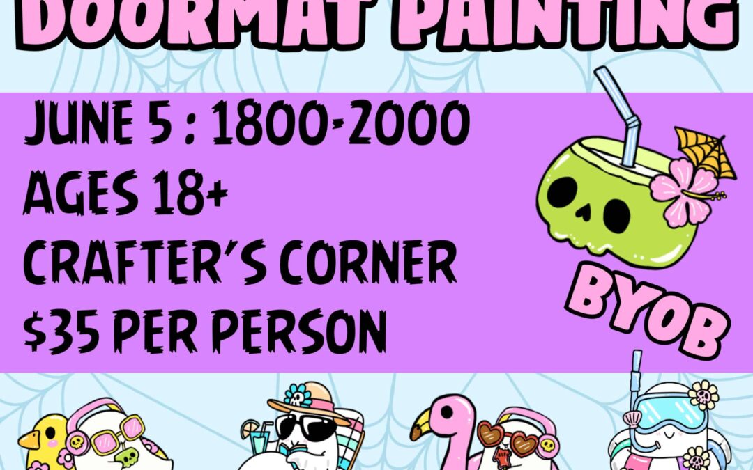 Summerween Door Mats